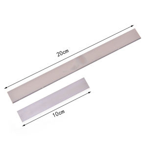 EELHOE | 2pcs Stainless Steel Cutters Blades 4"/8" Polymer Pottery Clay Cutting Tools Set No Rust
