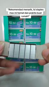 Max Staples Isi Stapler Hekter No. 10 Murah