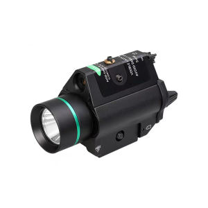 BLO-035 Outdoor 1000 Lumens Red/Green Beam and LED Combo Light with Remote Pressure Switch Under Mount Flashlight For 20-21mm Picatinny Rail