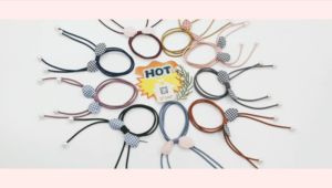 Đồ cột tóc dây buộc tóc nơ Hàn Quốc caro nhiều màu - thương hiệu Vợ Chồng Tôi