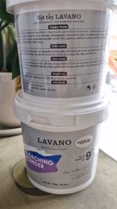 Bột tẩy tóc Lavano 750g TẨY LÊN LAVEL 9
