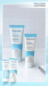 WARDAH LIGHTENING WHIP FACIAL FOAM 100 ML / PEMBERSIH WAJAH / FACE WASH