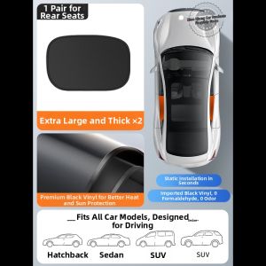 Sunshade Curtain for Car Window Sun Protection Heat Insulation Privacy
