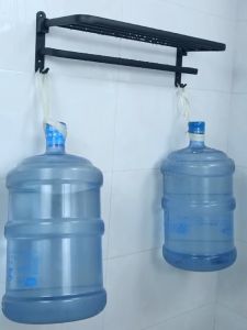 Believe Premium Aluminum Towel Bar Wall Mounted Rack Bathroom Towel Rack Holder Towel Hanger Rak Bilik Mandi Tandas