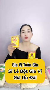 Bột cần tây Toàn Gia 500g nguyên chất gia vị tẩm ướp thịt cá chiên xào tiện lợi