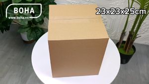 Combo 10 Hộp carton 23x23x25 Hộp đóng hàng giá rẻ 23x23x25cm - BK002B
