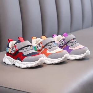 ฟิลเลอร์ใหม่ รองเท้าผ้าใบชาย แฟชั่นเด็ก ระบายอากาศได้ดี สีสวย สีดำ สีแดง รองเท้าวิ่งเด็กผู้หญิง รองเท้านักเรียน สีสวย สีดำ สีแดง 21-30