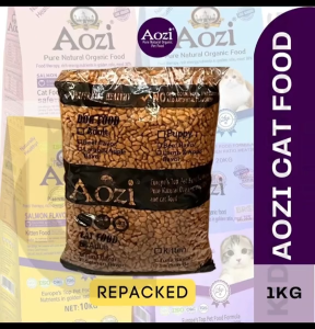 1kg Aozi Pure Natural Organic All Stages Adult Kitten Cat High Quality Protein Sources Pet Dry Food