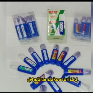 (1PCS) TIPE EX CAIR KENKO / TIP EX CAIR JOYKO / TIP EX CAIR PHILOS / TIP EX CAIR / TIP X PENGHAPUS PULPEN / CORRECTION PEN FLUID /TKC 5951