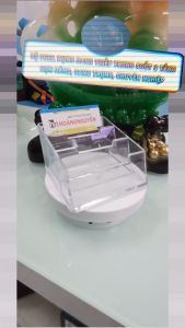 📇Kệ Mica 3 Tầng Đựng Namecard Card Visit Danh Thiếp Để Bàn Làm Việc Văn Phòng Chất Liệu Mica Trong Suốt