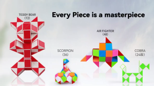 QYToys - MC9006 Khối Rubik biến thể hình rắn 24 chi tiết (KT 10.5x2.5x7cm)