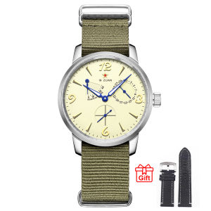 SEAKOSS 1963 Seagull ST1780 Movement 40mm Pilot Mens Watch Automatic Mechanical Sapphire Crystal Retro Style Water Resistant 50m