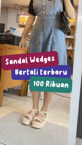Balnani 8803-6 SENDAL WEDGES FASHION WANITA TERBARU
