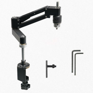 FNICEL | Adjustable Articulating Cantilever Tapping Arm Stand for Hand Electric DrillsTapping Guide Tool for Aluminum Profile DIY