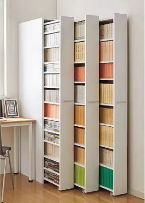 【SG Local Contractor】【Custom Furniture】Customized Pull out Storage cabinet/ Book cabinet