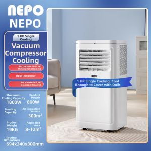HECAN | Portable Dua-Use Air Conditioner Dehumidifier