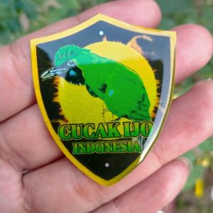 emblem sangkar cucak hijau
