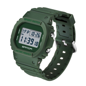 Sanda 2107แฟชั่นแบรนด์ชั้นนำสไตล์จี Jam Tangan Digital กันน้ำผู้ชาย MS Jam Tangan Sport เด็กชายเด็กหญิง Jam Tangan elektronik relogio masculino