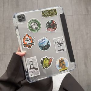 🔥ส่งจากไทย🔥star wars การ์ตูน เคส for iPad air7 2025 11 pro 2024 11 gen11 10 2022 10.9 เคสไอแพด air5 6 gen9 8 10.2 Case พร้อมถาดใส่ปากกา
