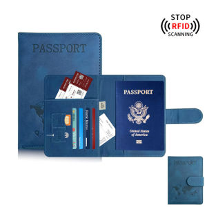 Passport Holder for Travel Essentials Passport Wallet Cover Case for Travel AccessoriesPassport Book Holders for Women/Men