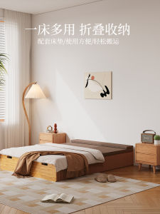 Paper Xinyi Folding Bed Lunch Break Single Multi-Functional Sofa Bed Dual-Use Office For Home Small Apartment Hidden Bed Adult