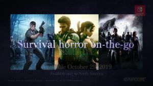Nintendo Switch Resident Evil Triple Pack (US)(English/Chinese)(NEW)