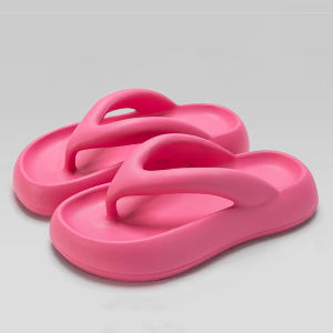 Dép Xỏ Ngón Đế Dày Eva Dép Lê Nữ Dép Xỏ Ngón Đi Ngoài Bãi Biển Chống Trơn Trượt Cảm Giác Cứt Tăng Chiều Cao Mùa Hè