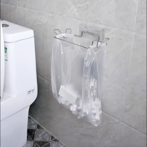 บริการผ้าที่แขวนถุงขยะ สแตนเลส แขวนผ้า ที่แขวนถุงขยะในครัว โครงแขวนผ้า ที่แขวนเอ็นกประสงค์