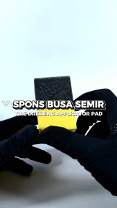 Aplikator Semir Ban Tyre Applicator Foam Pad Dressing Busa Sponge Spon
