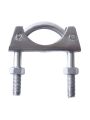 Stainless Steel round Pipe Clamp Fixation Screw Iron Clamp Water Drainage Pipe Strengthening C Clamp Pipe Holder Hardware Tool. 