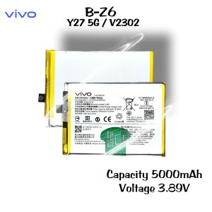 BATERAI VIVO B-Z6/Y27 5G/V2302/ BATTERY BATRE