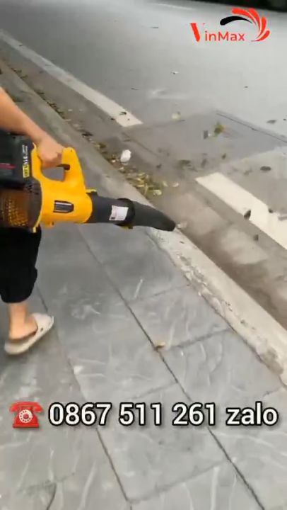 Máy thổi lá cây chạy pin giá rẻ tại Hà Nội