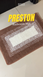 Preston Bathroom Floor Mat / Keset Kaki Kamar Mandi Toilet Anti Slip Daya Serap Kuat / Karpet Bulu