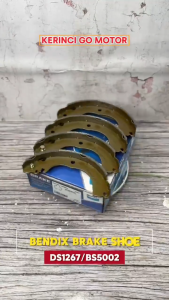 Bendix BS-5002 Kampas Rem Belakang Brake Shoe Livina 07-10 Latio 04-09 DS-1267