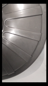45 Liters Black Trash Bin/Rotating Flat Trash Can/Basurahan/Garbage Bin Trash Can//Recycle Bin/Garbage Container