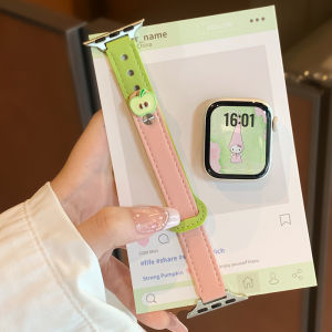 Uhada | Cute and Sporty Leather Watch Strap for Huawei Fit Series Dual Pin Buckle