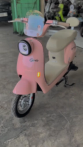 Kulit jok sepeda listrik GODA LEMON GD 001 motif POLOS / sarung jok selis GODA LEMON GD 001 tinggal pasang