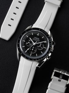 Compatible with Svachi Joint Name Omega Strap Silicone Arc Snoopy Snoopy Omega Super Watch Strap 20