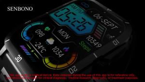 Xiaomi 2025 New Military Xiaomi Smart Watch Men IP68 3ATM Waterproof Outdoor Sports Fitness Tracker 24H Health Monitor Smartwatch Men 430mAh