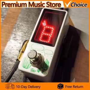 IRIN | Bàn Đạp Chỉnh Âm Đàn Guitar Điện ISET Chromatic Auto Với Màn Hình LCD Phụ Kiện Đàn Guitar True Bypass Có Độ Chính Xác Cao