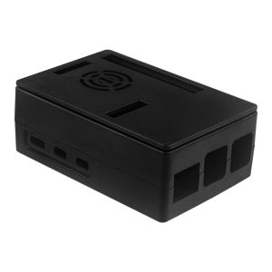กรณี ABS สําหรับ Raspberry Pi 5 เปลือกพลาสติกสีดําเงินสีสนับสนุนติดตั้งพัดลมระบายความร้อน Active Cooler หน้าจอ 3.5 นิ้วสําหรับ Pi5