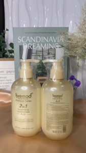 Bremod 2in1 Hair Shampoo & Conditioner Plus Rich Gentle Foam Voluminous Hair Oil Control 250ML