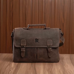 REVEN LEATHER Asgard Bag - Tas Laptop Pria Kulit Sapi Asli Free Random Gift