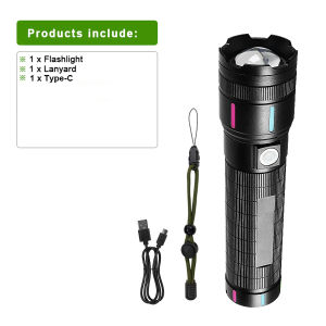 6000M Long Range Ultra Bright LED Flashlights High Power Torch Light 9000000LM Rechargeable Hand Lamp Outdoor Light For Fishing