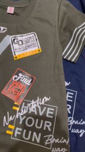 Baju Kaos Anak Laki Laki Lengan Pendek Umur 3-14 Tahun Kaos Anak Anak Cowok