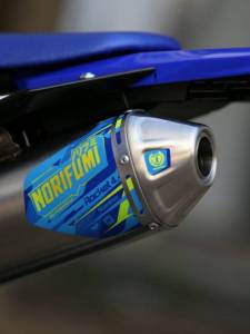 Knalpot crf wr155 Norifumi Rocket 4 stenlis KLX D-Tracker