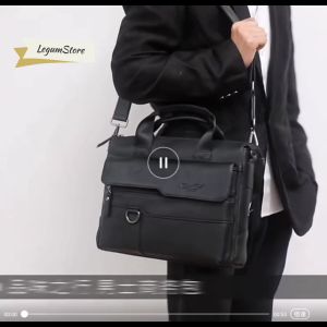 Tas Selempang Laptop Pria Kulit Sapi: Tas Laptop & Tas Kantoran Import