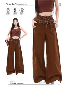 Quần Jeans Denim Ống Rộng Màu Đen Cho Nữ Quần Dài Thường Ngày Cạp Cao Có Khóa Kéo Thoải Mái Mùa Hè Phong Cách Retro