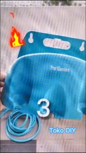 Heavy Duty Hose Hanger Pipes Reel Style Holder Wall Mounted Fence Garden Watering Irrigation