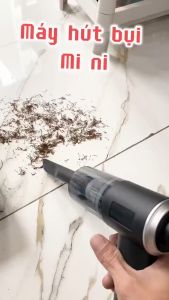 Máy hút bụi ô tô mini thổi-hút máy hút bụi ô tô cầm tay không dây đa năng